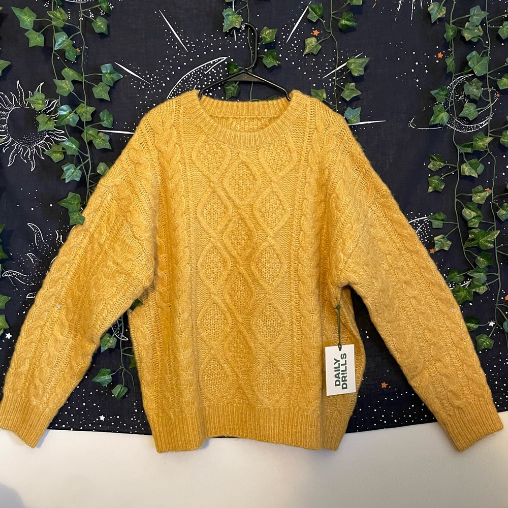 Daily Drills Oversized Knit Sweater M/L